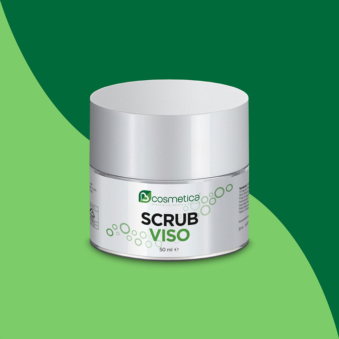 Scrub Viso Naturale, Esfoliante e Nutriente