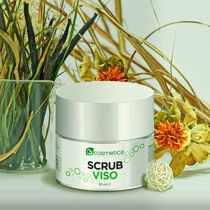 Scrub Viso Naturale, Esfoliante e Nutriente